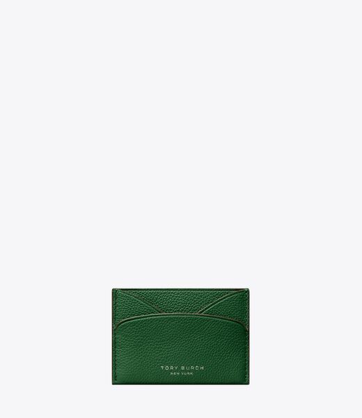 tory burch حافظة بطاقات رومي المسطحة