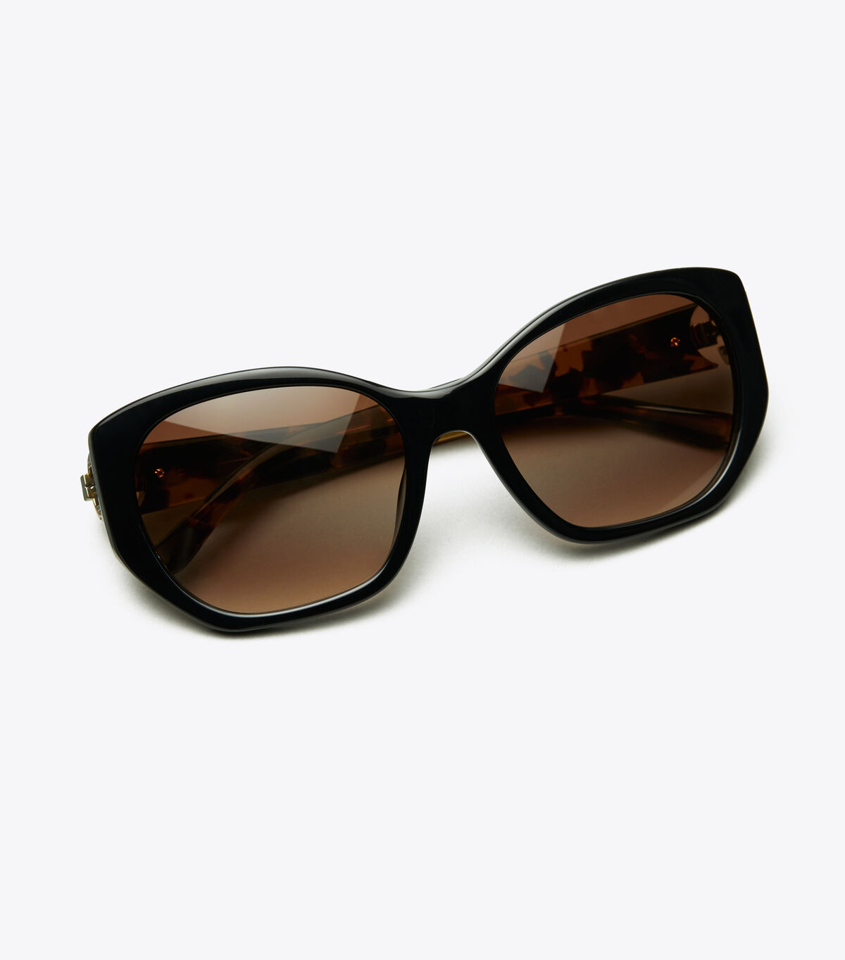tory burch logo hinge sunglasses