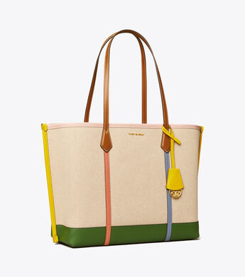 PERRY CANVAS TRIPLE-COMPARTMENT TOTE | 254 | Totes