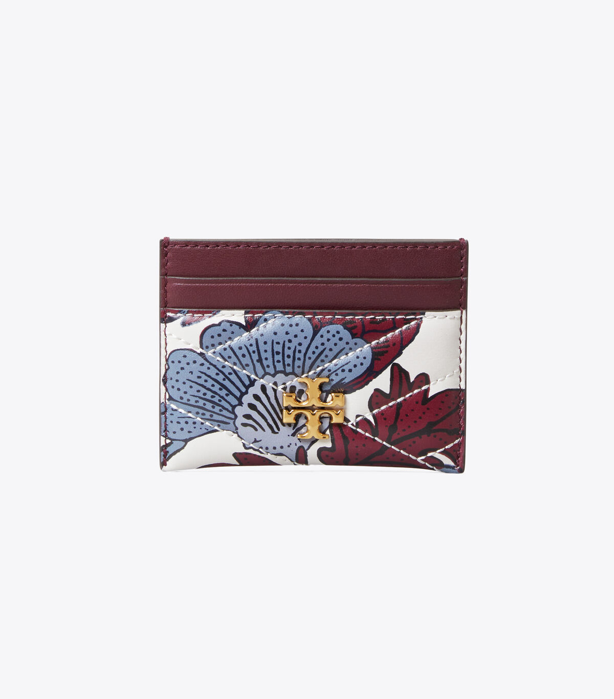 tory burch kira chevron printed card case