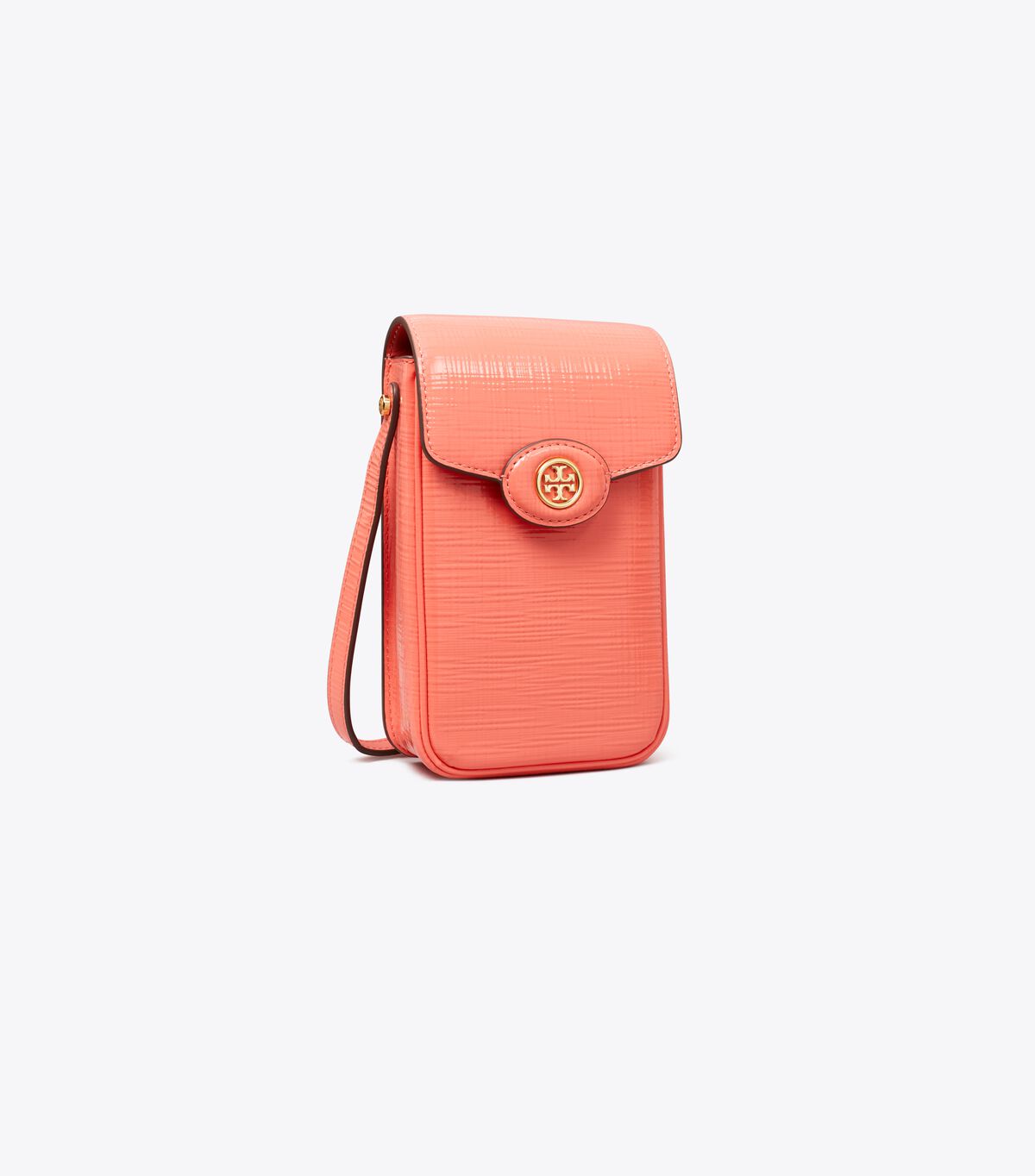 tory burch robinson crosshatched phone crossbody