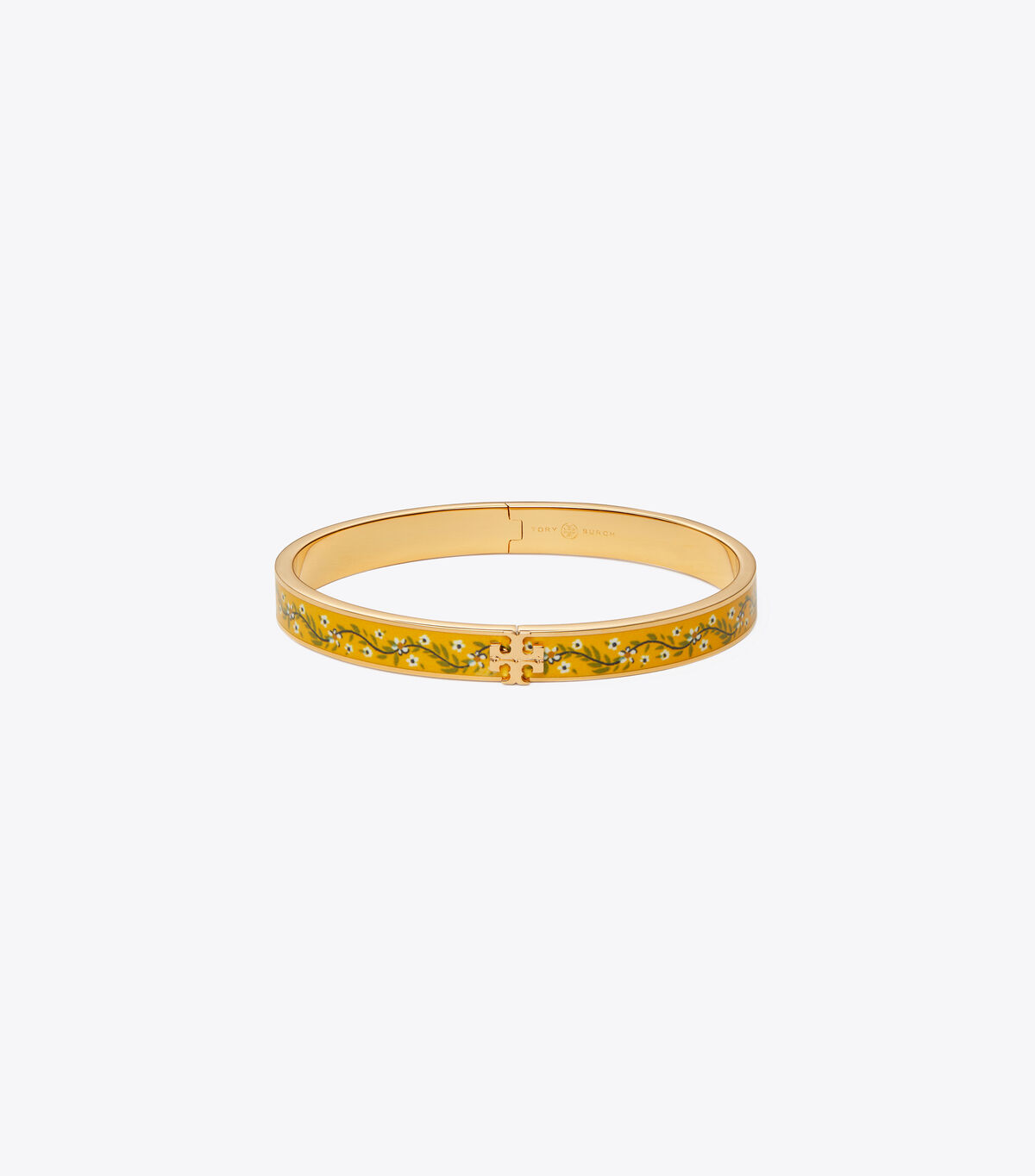 tory burch kira printed enameled bracelet