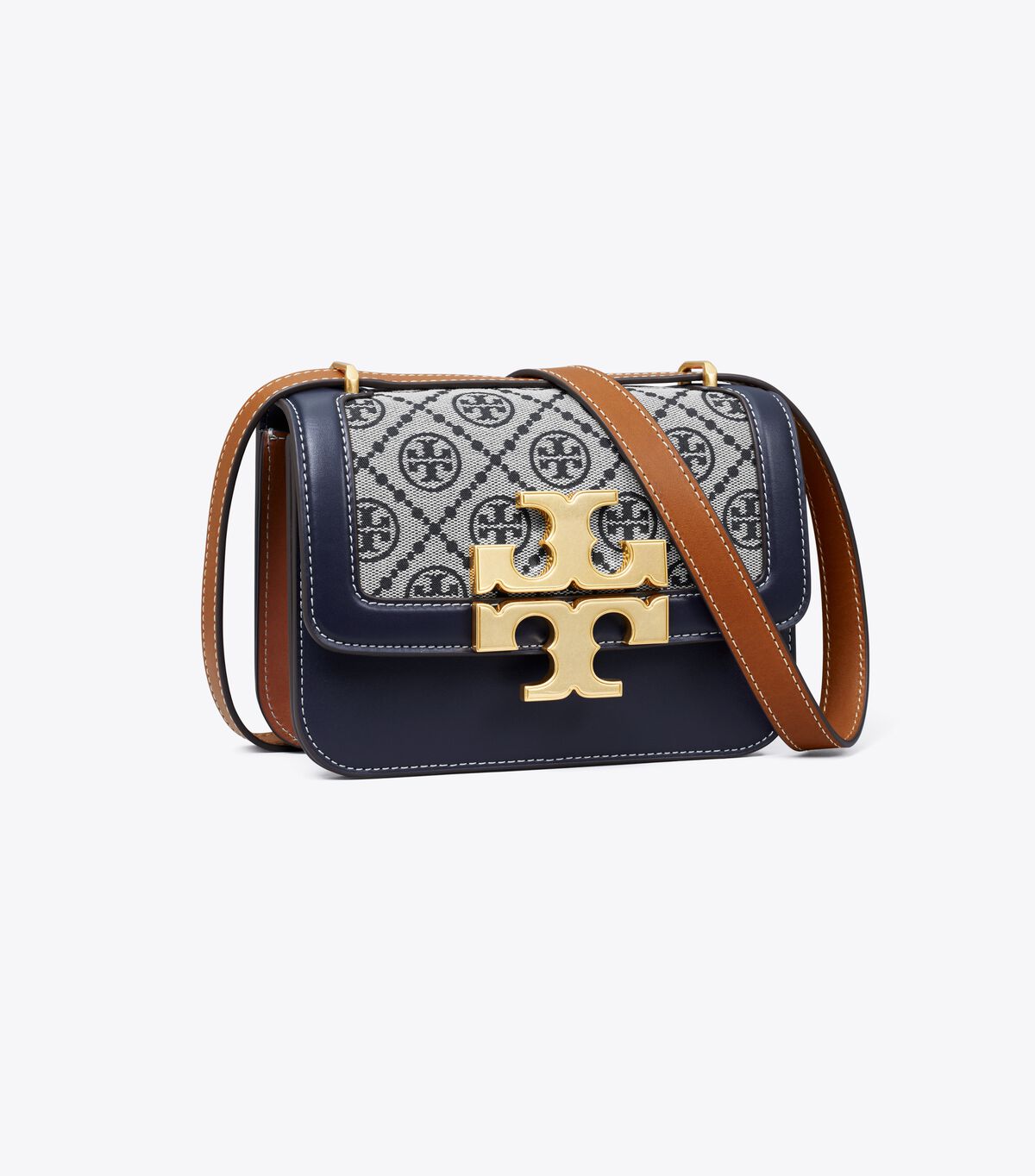 tory burch small t monogram eleanor shoulder bag