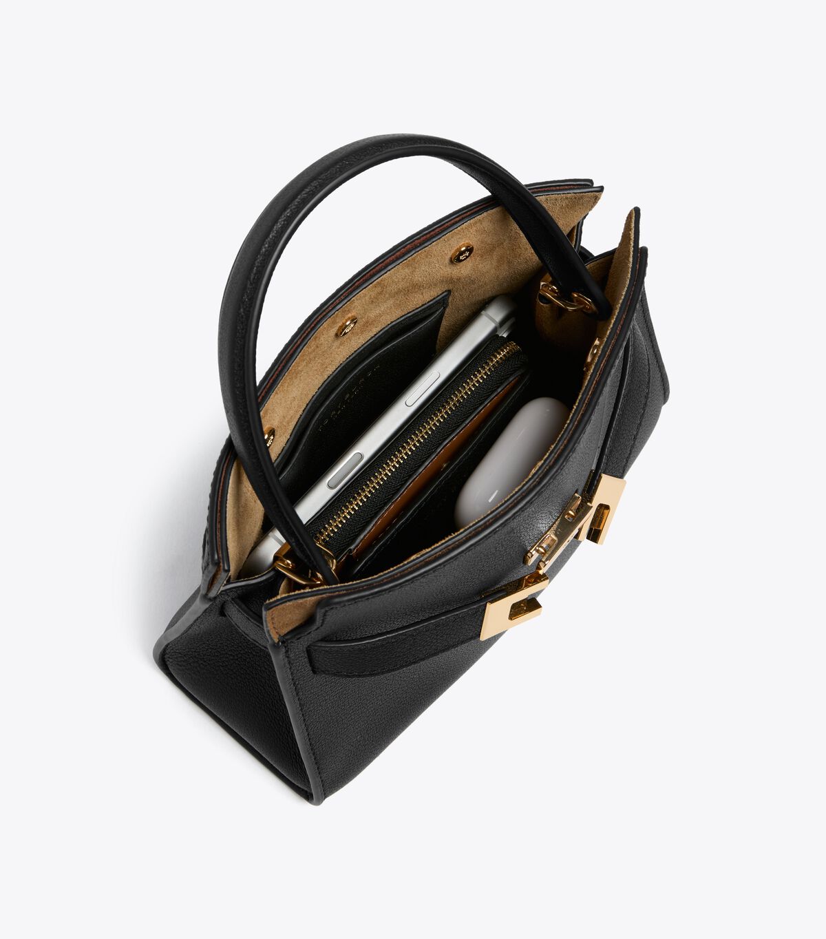 tory burch petite lee radziwill double bag