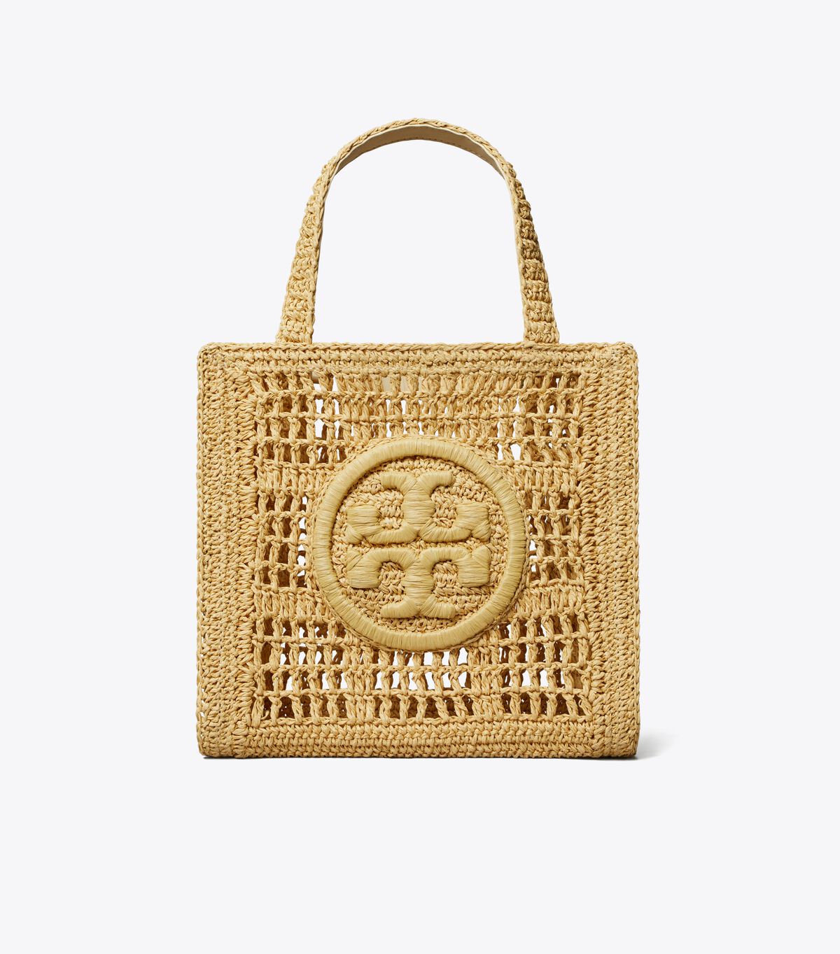 tory burch mini ella hand crocheted tote