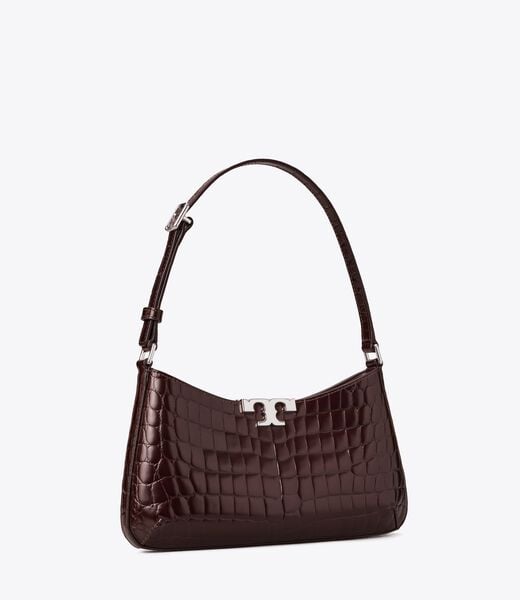 tory burch eleanor croc embossed slim shoulder bag