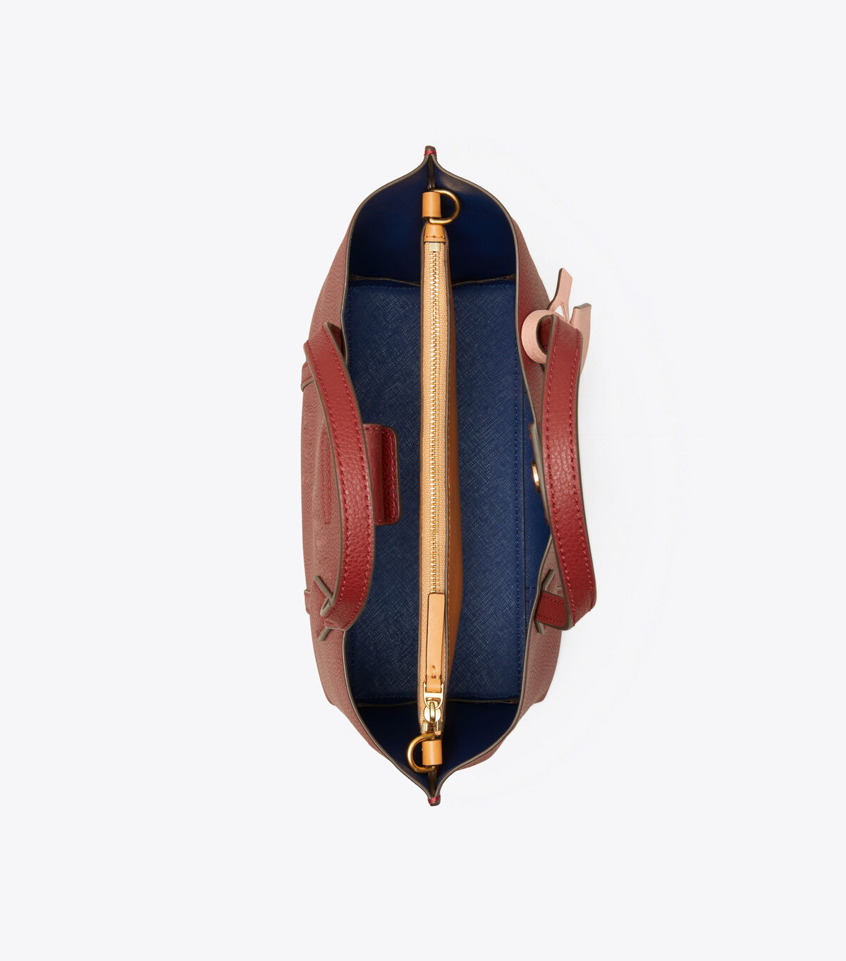 tory burch perry small triple compartment tote bag