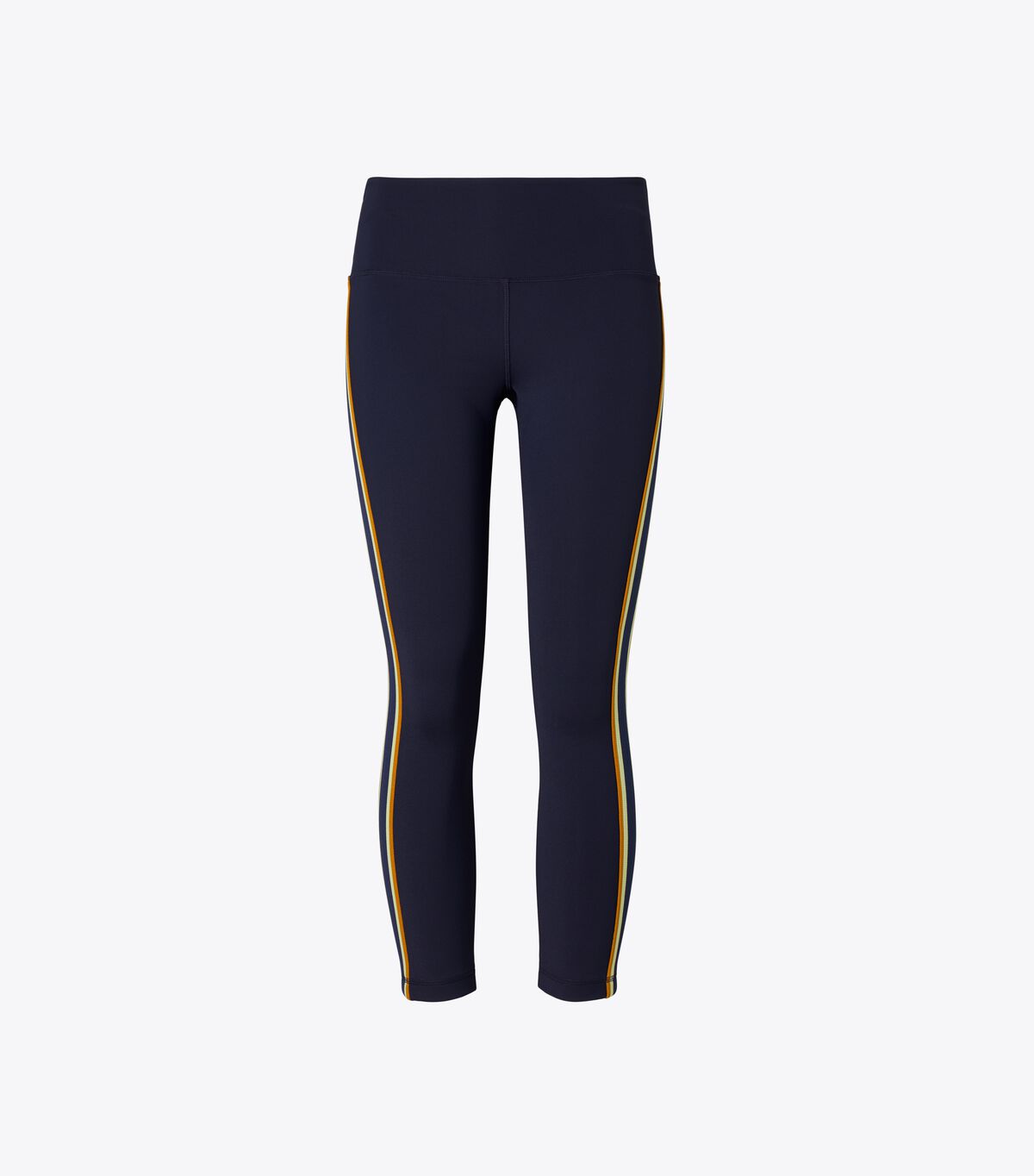 tory burch sculpt compression side stripe legging