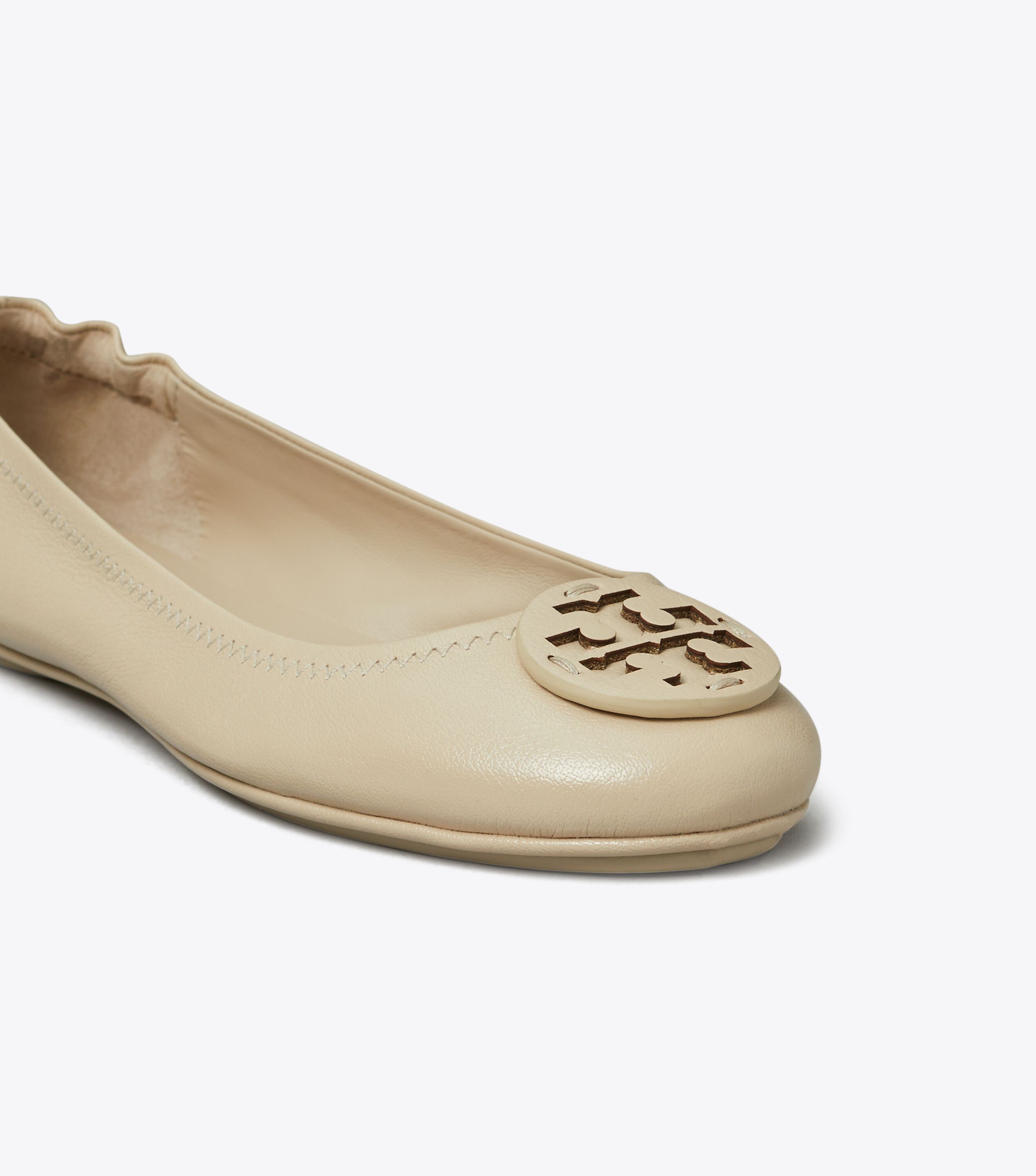 Tory burch minnie flats french gray hotsell