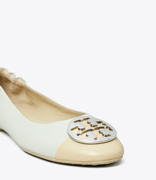 tory burch claire cap toe ballet