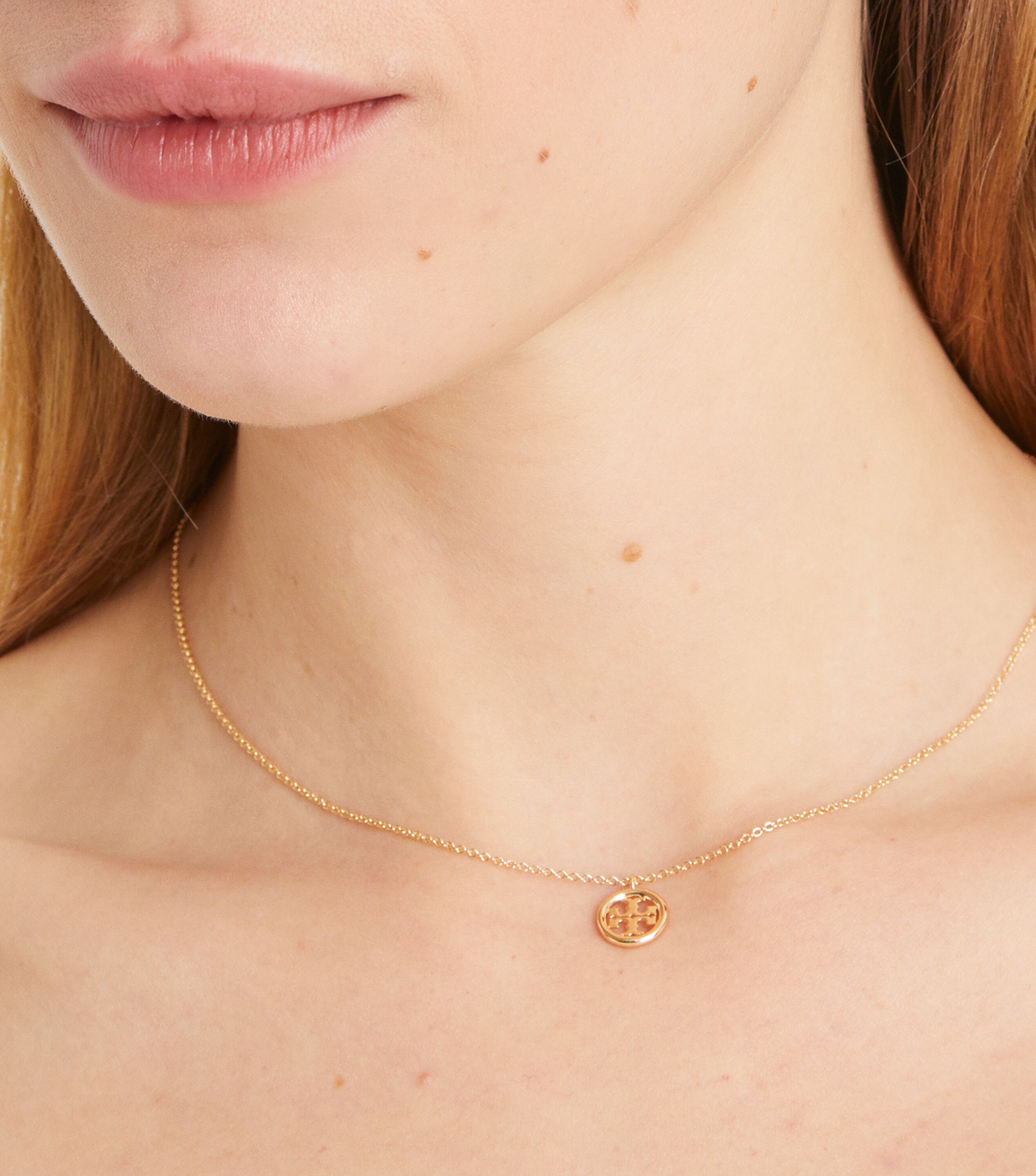 ネックレス・ペンダント Tory Burch FW25 NECKLACE (171095 137) Essential Pendant Necklace: Women's Designer Necklaces