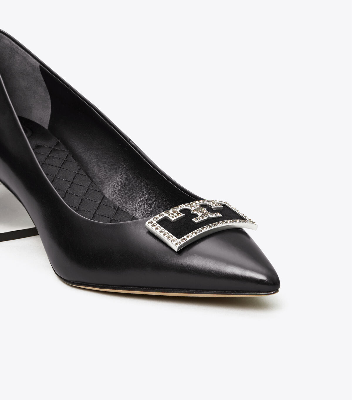 tory burch gigi embellished pointed toe pump