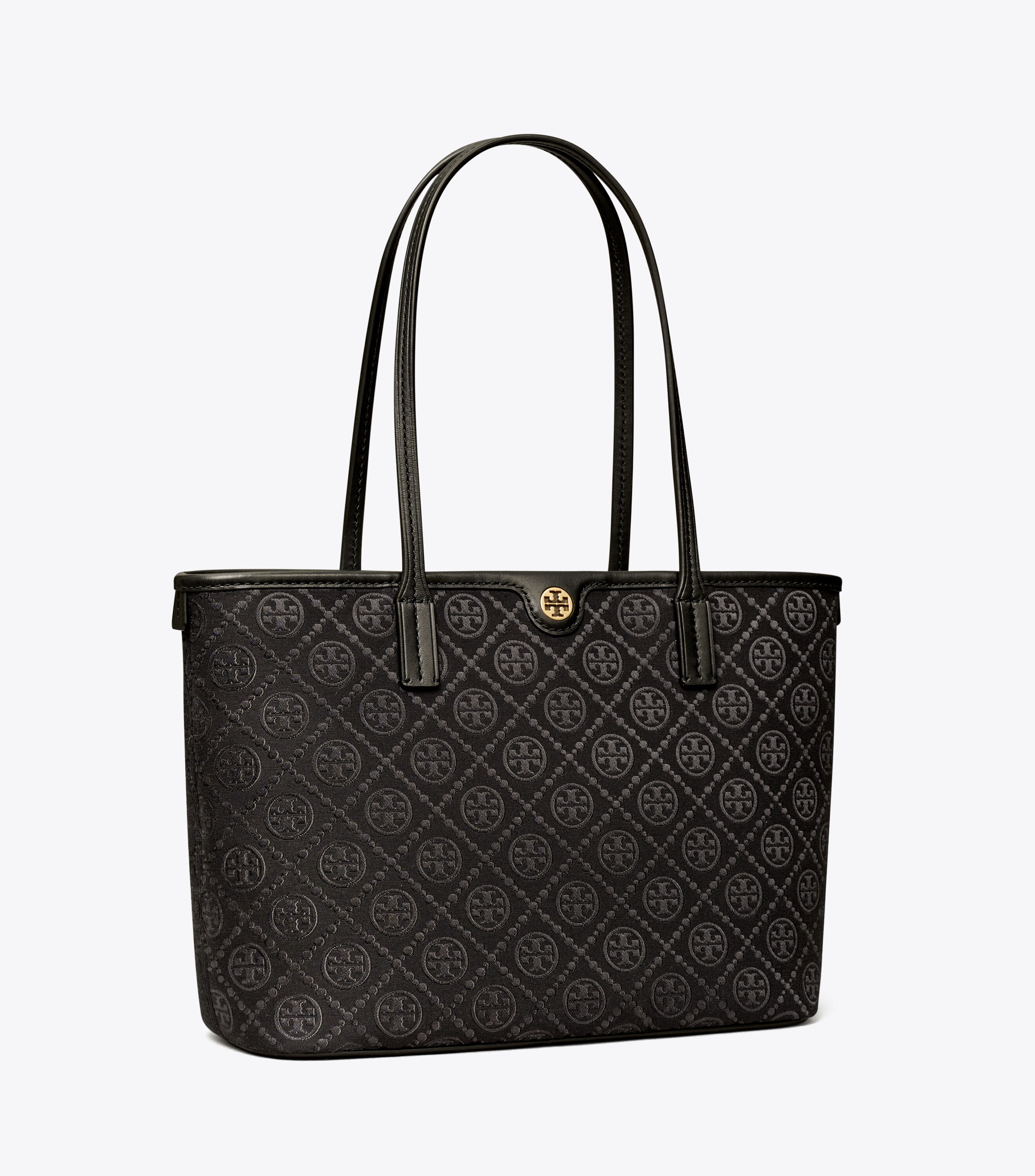 TORY BURCH 65156709 関税送料込 Small T Monogram Zip Tote, Black | Tory Burch KW