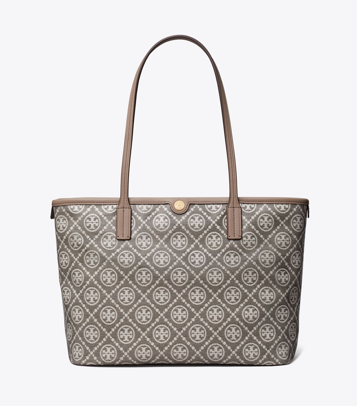 T Monogram Coated Jacquard Small Zip Tote tory burch t monogram coated jacquard small zip tote