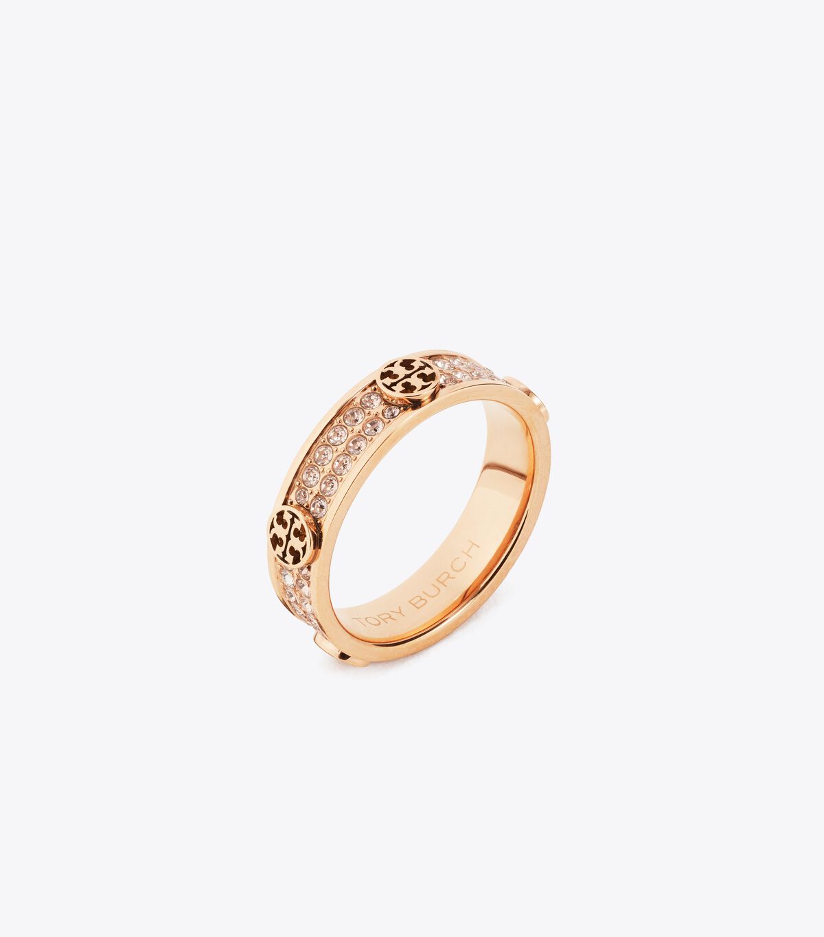 Icon Pave Ring tory burch icon pave ring