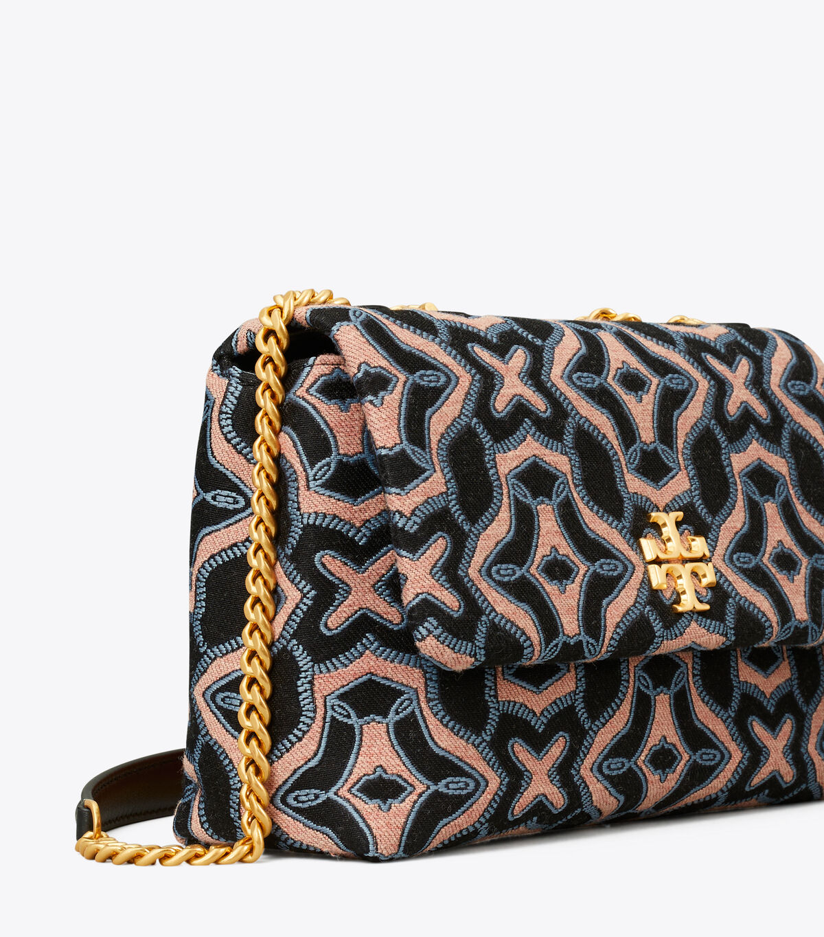 tory burch kira jacquard small convertible shoulder bag