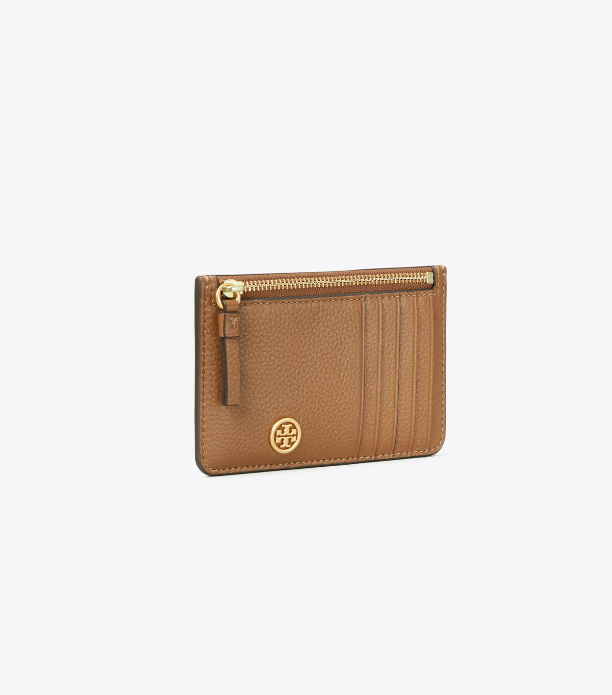 tory burch walker top zip card case