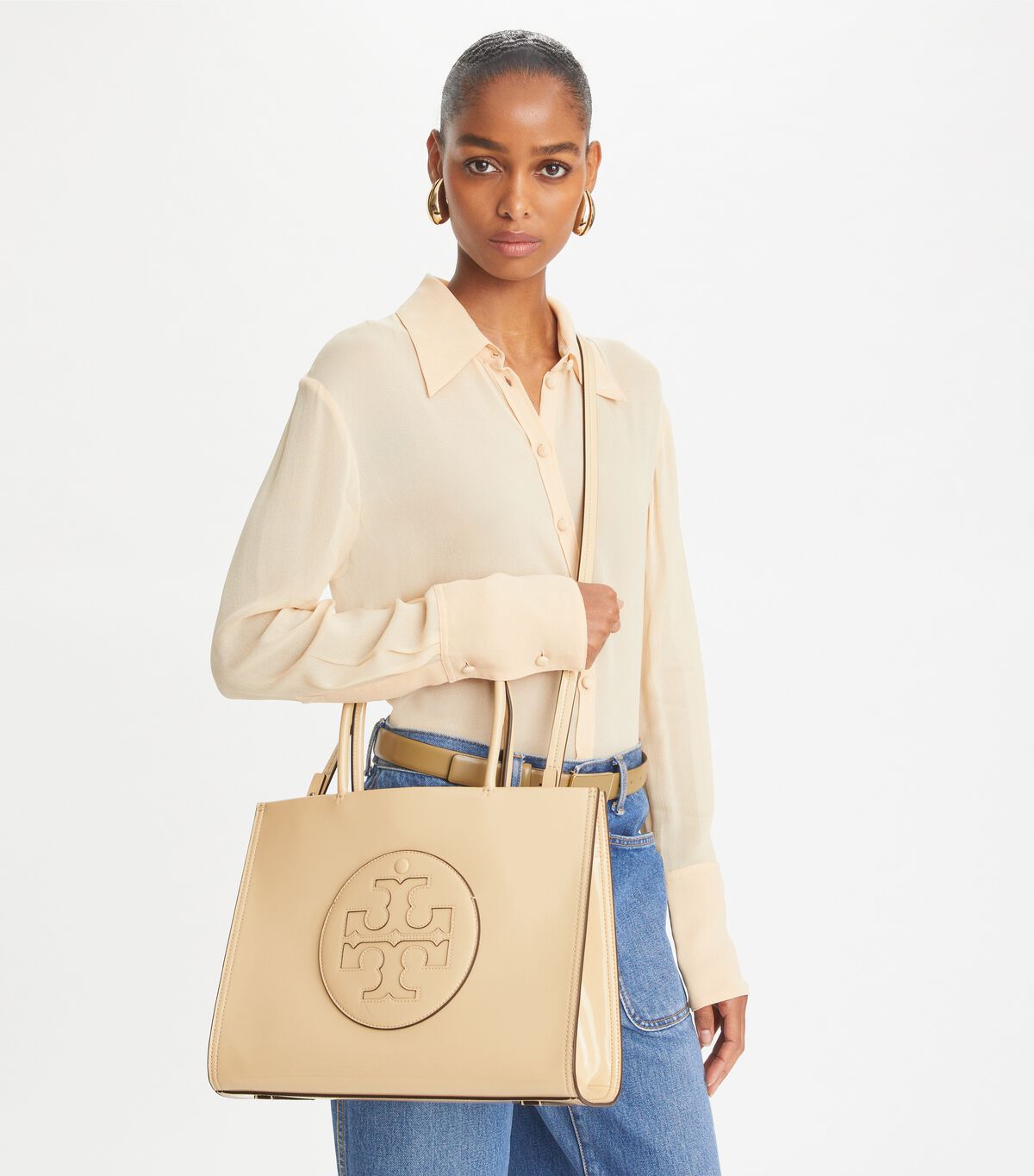tory burch small ella bio patent tote