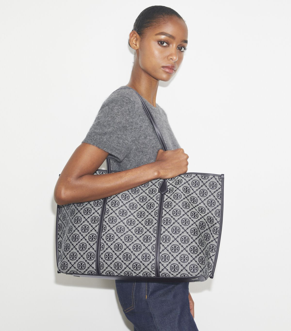 tory burch t monogram perry tote