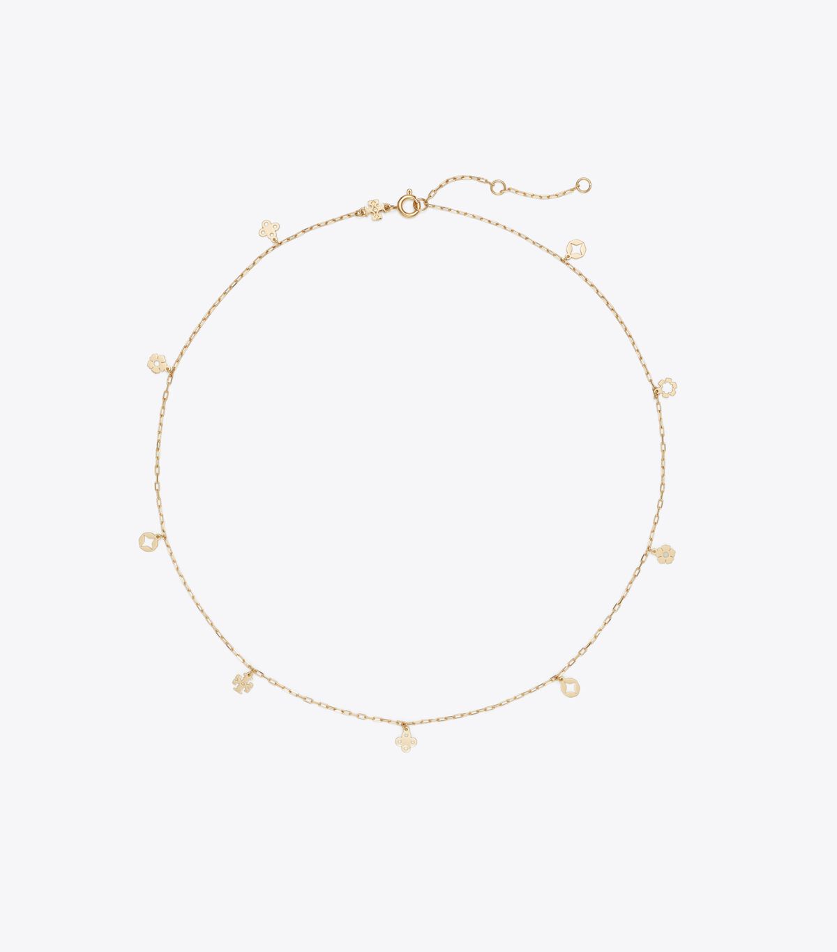 tory burch قلادة فورجت مي نوت بتعليقة