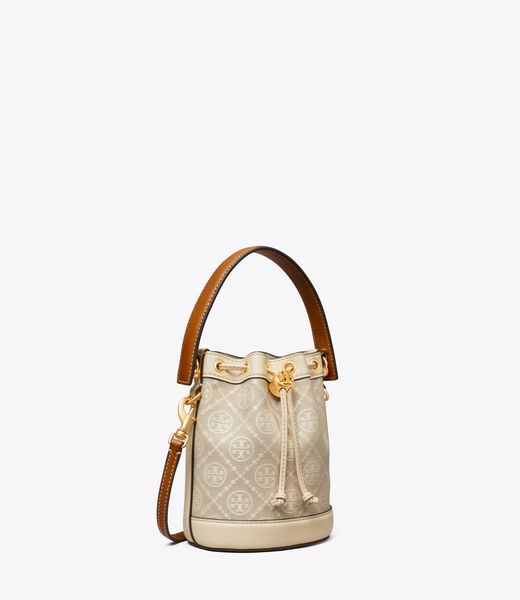 Mini T Monogram Bucket Bag