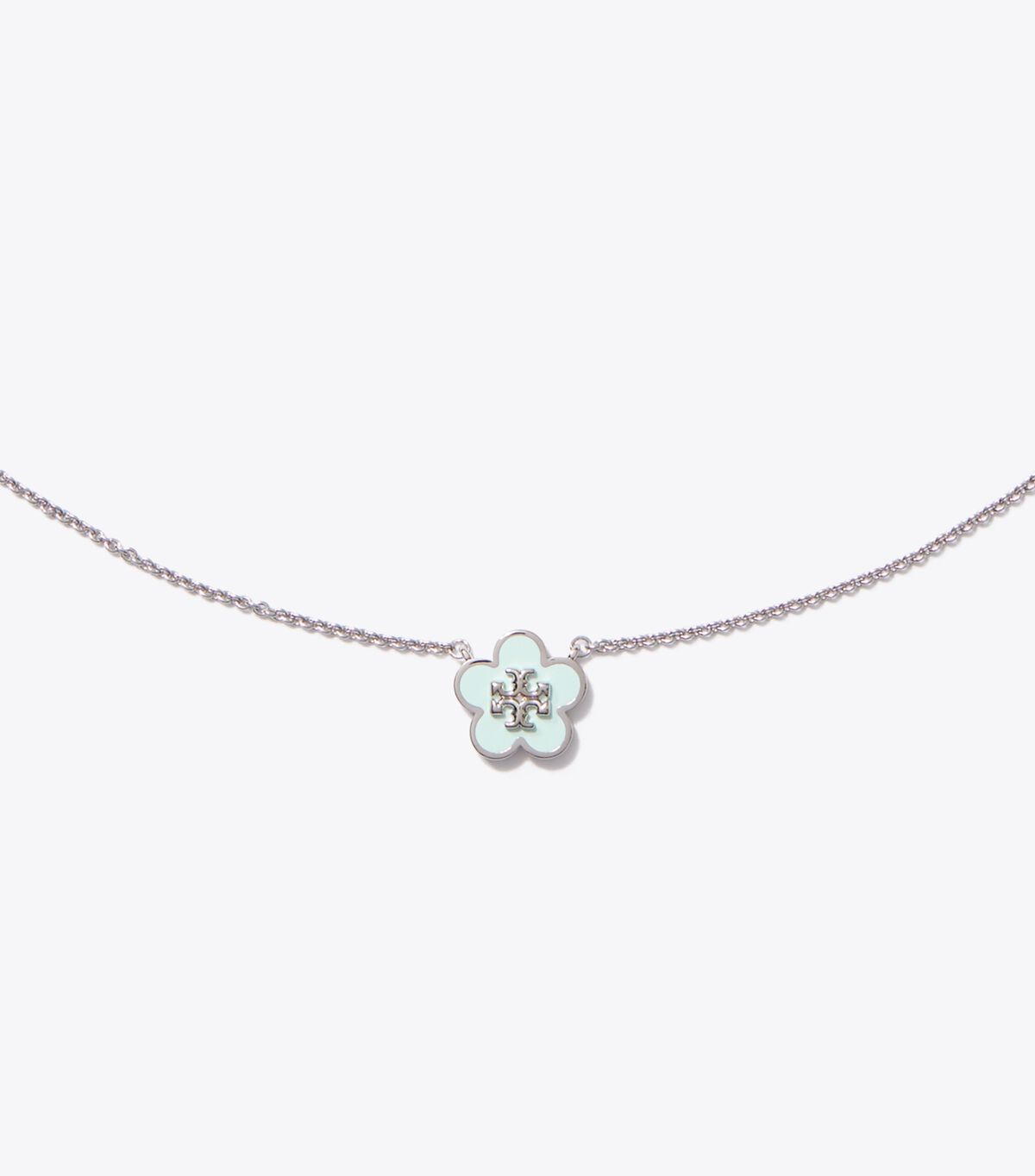 tory burch forget me not pendant necklace
