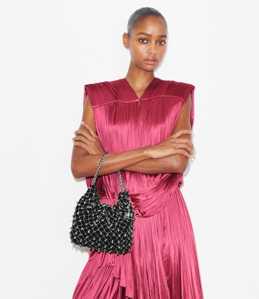 حقيبة هوب صغيرة فليمنج بيل tory burch حقيبة هوب صغيرة فليمنج بيل