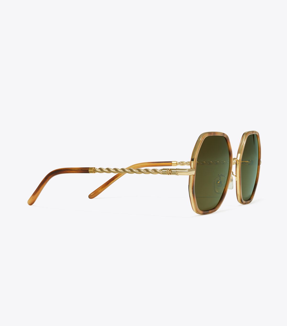 tory burch eleanor chain geometric sunglasses