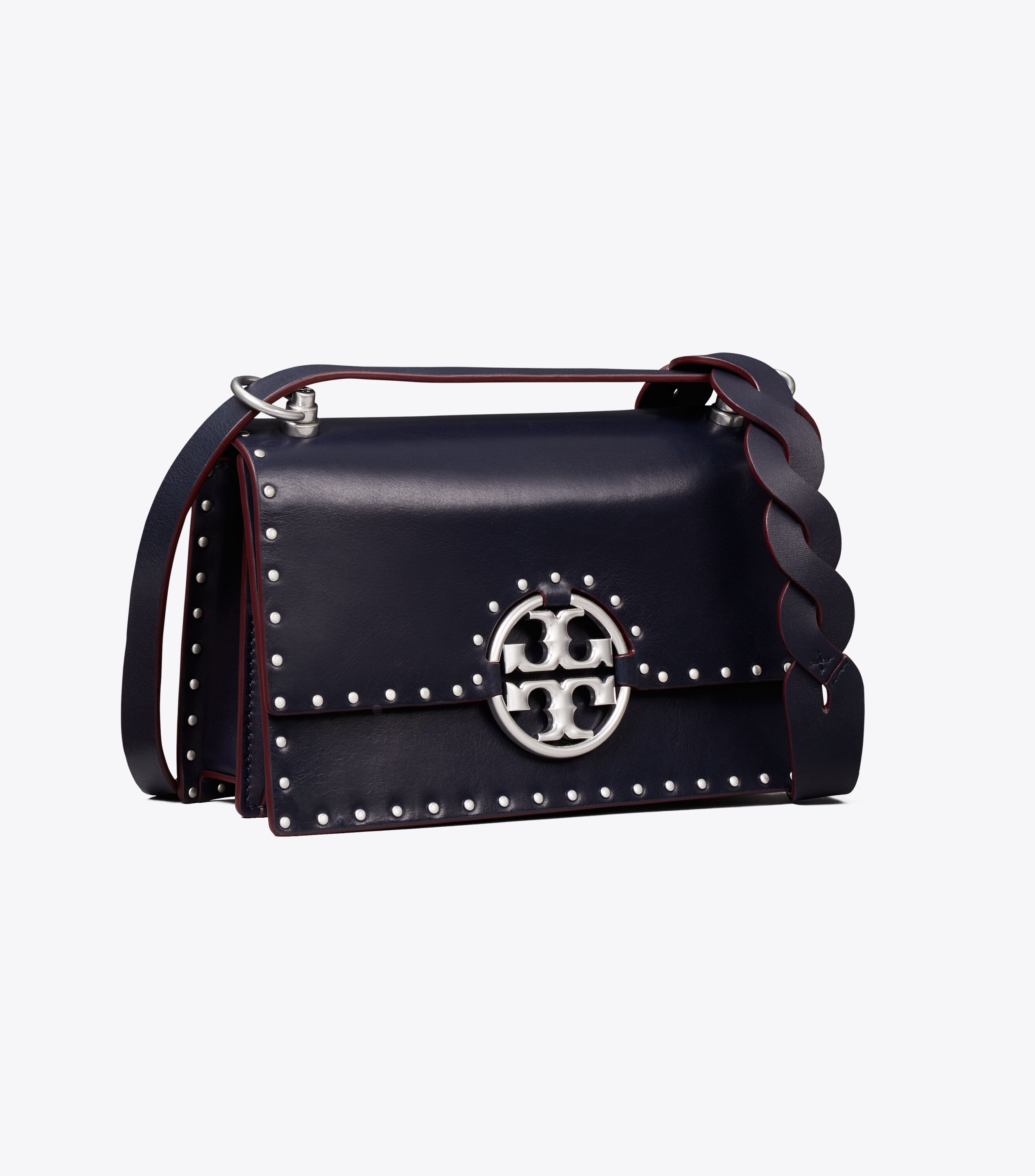 Tory burch studded tote deals