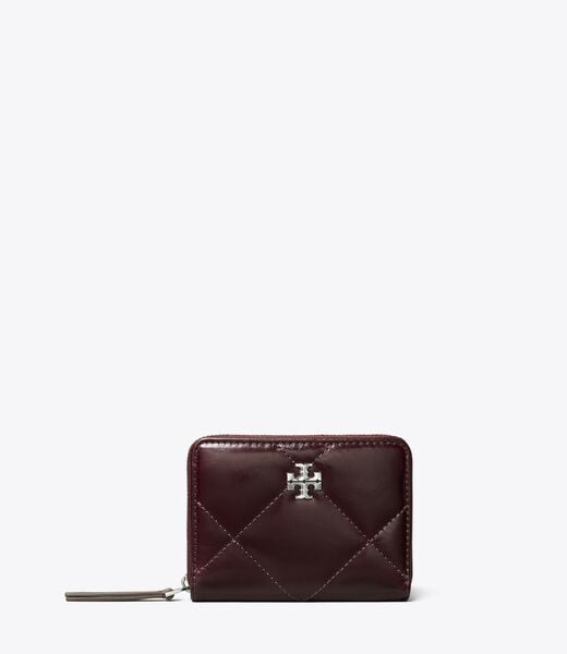 tory burch kira diamond quilt distressed small zip around wallet