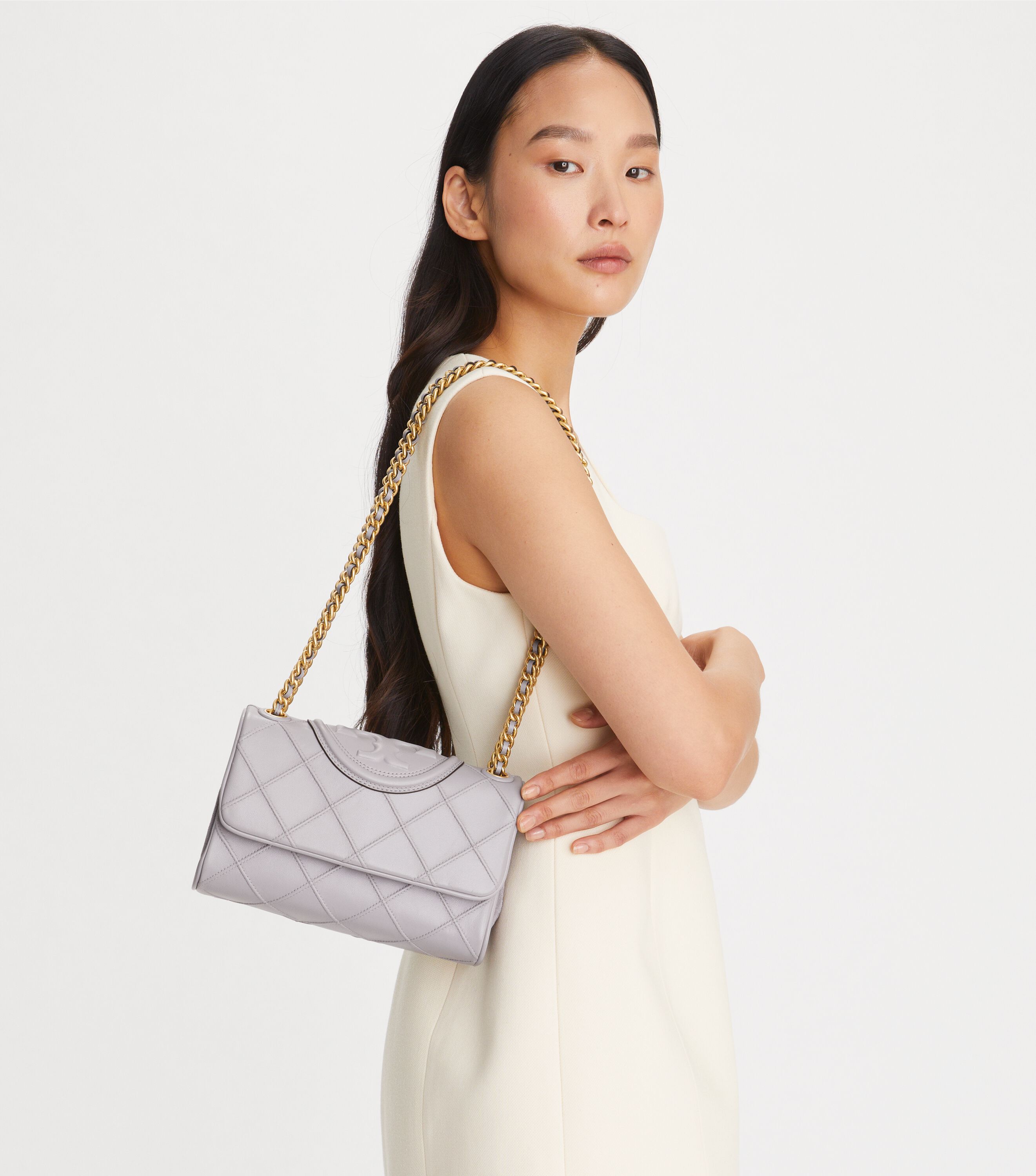 Tory burch fleming convertible shoulder bag small hot sale