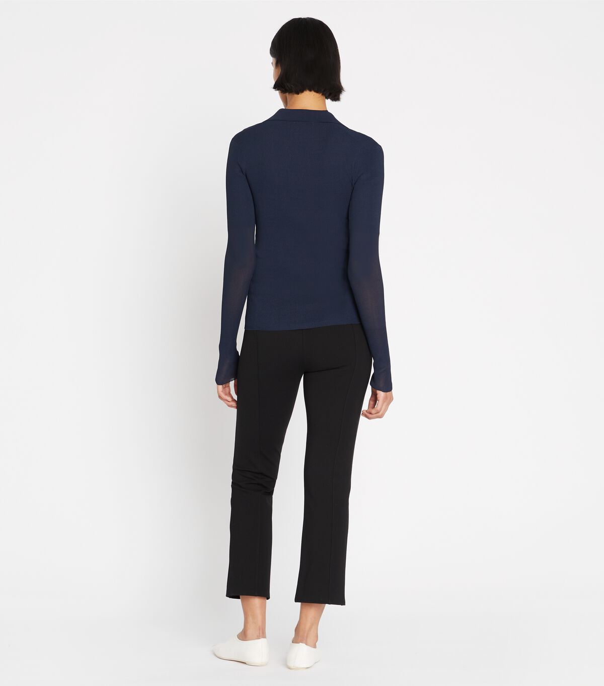 tory burch flared knit pant