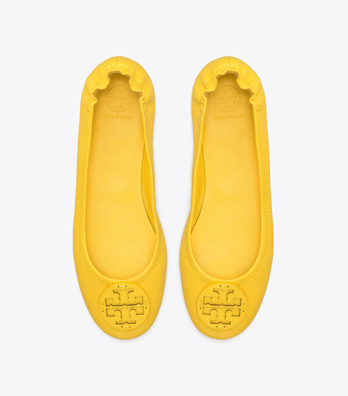 tory burch minnie travel ballet flat leather