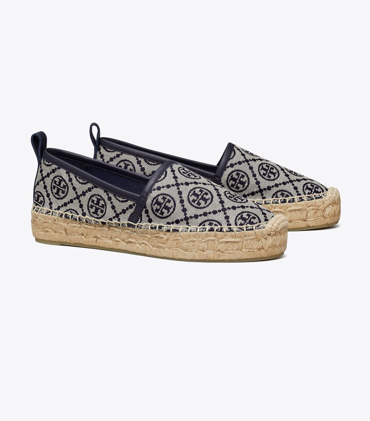 tory burch t monogram platform espadrille