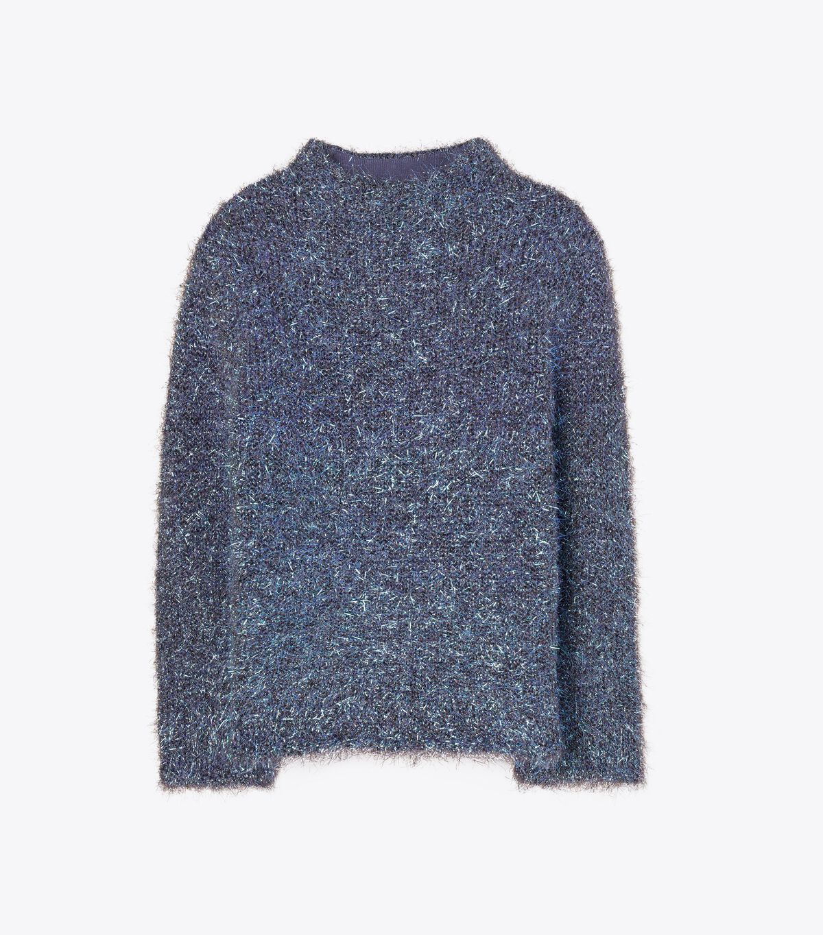 tory burch tinsel mockneck sweater