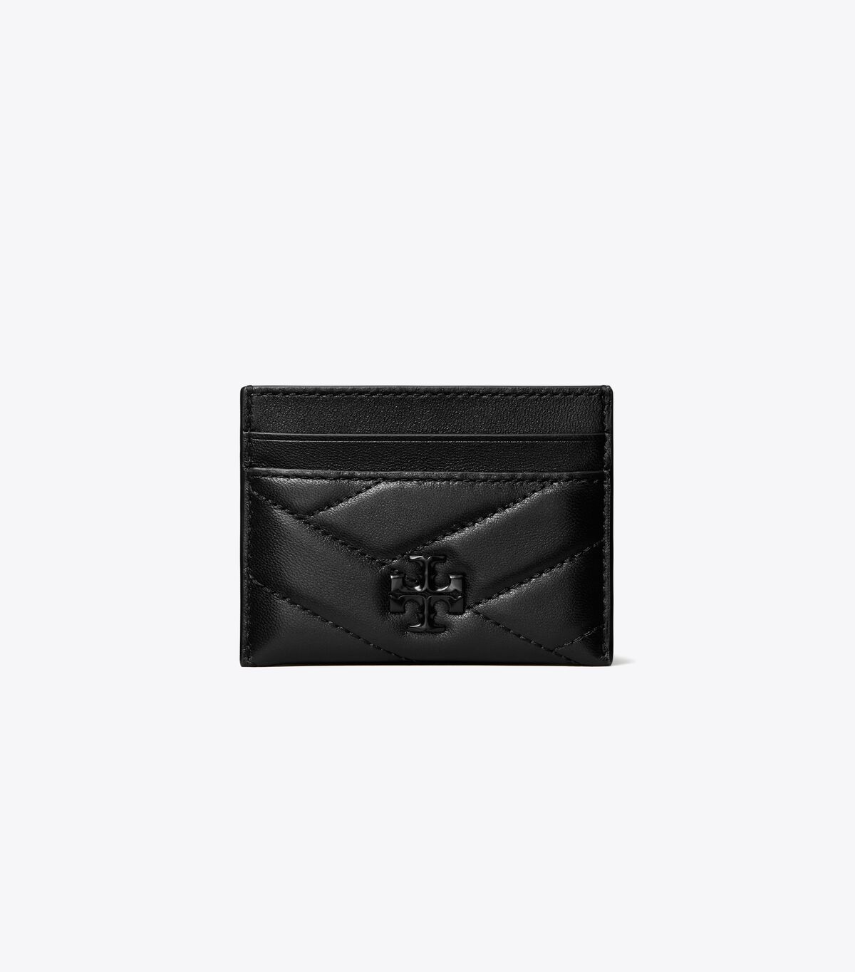 tory burch kira chevron powder coated card case