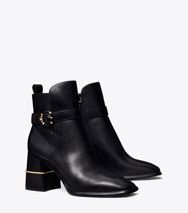 Multi-Logo Buckle Boot