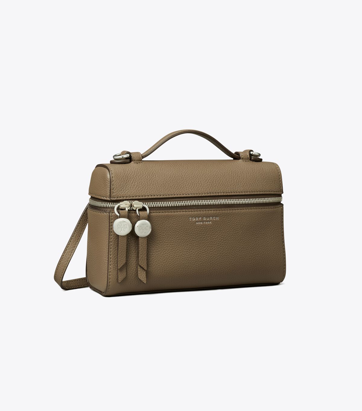 tory burch romy slim top handle bag