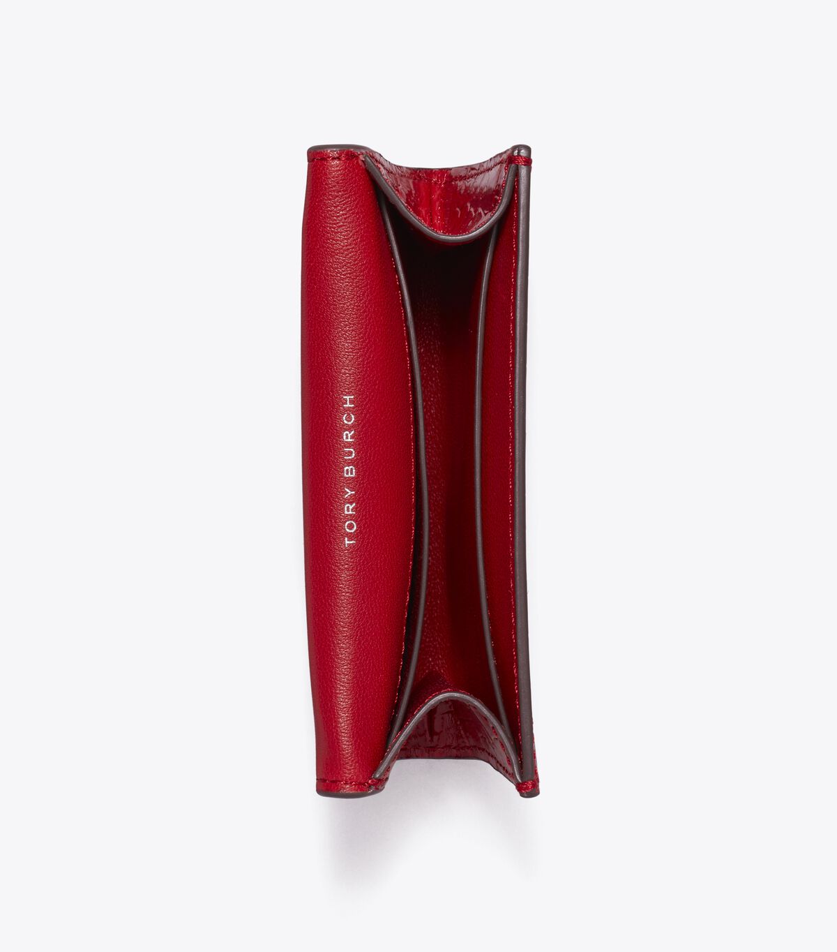 tory burch kira croc embossed flap card case