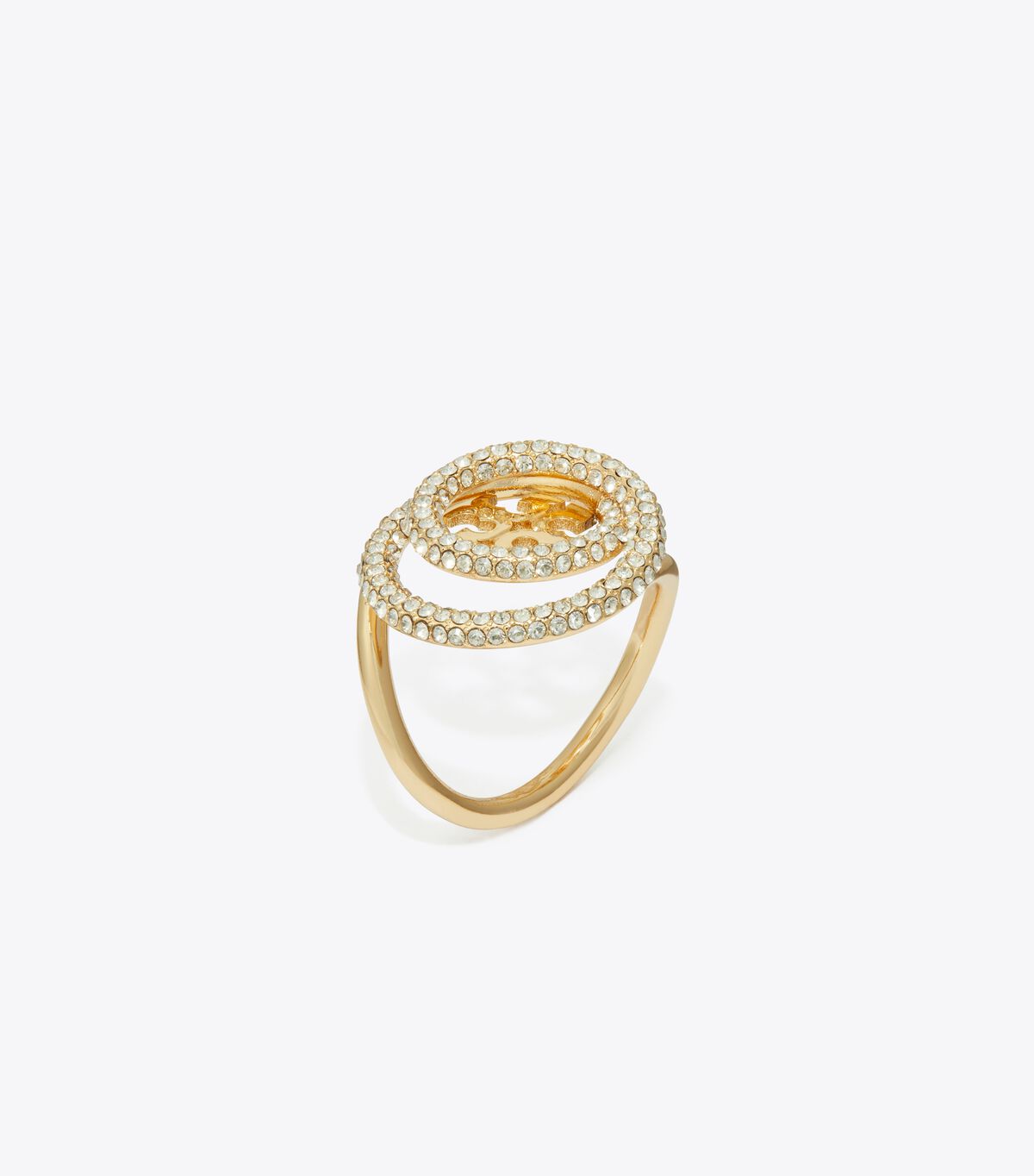 tory burch miller pave double ring