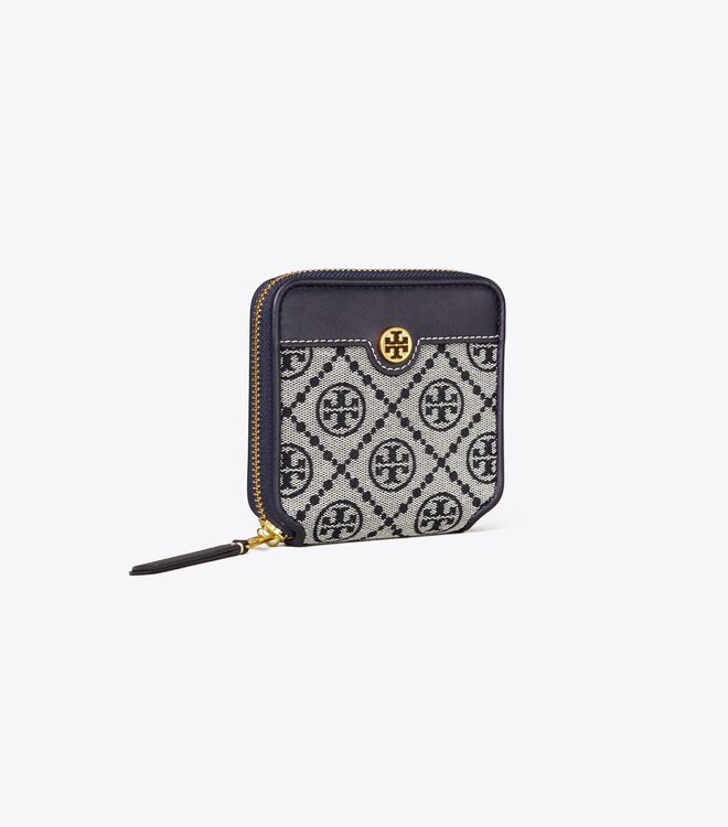 T Monogram Bi-Fold Wallet