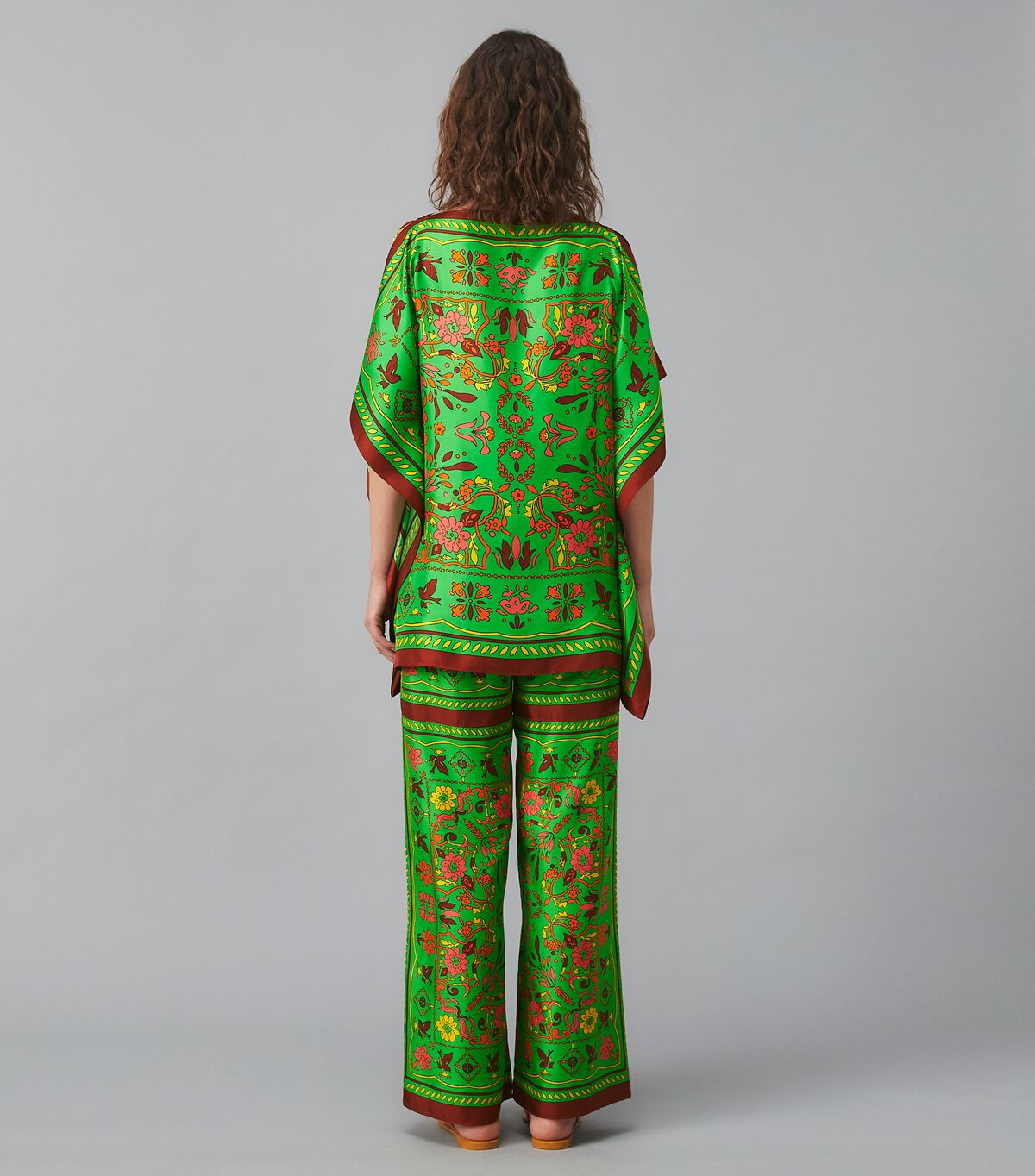 tory burch silk scarf pant