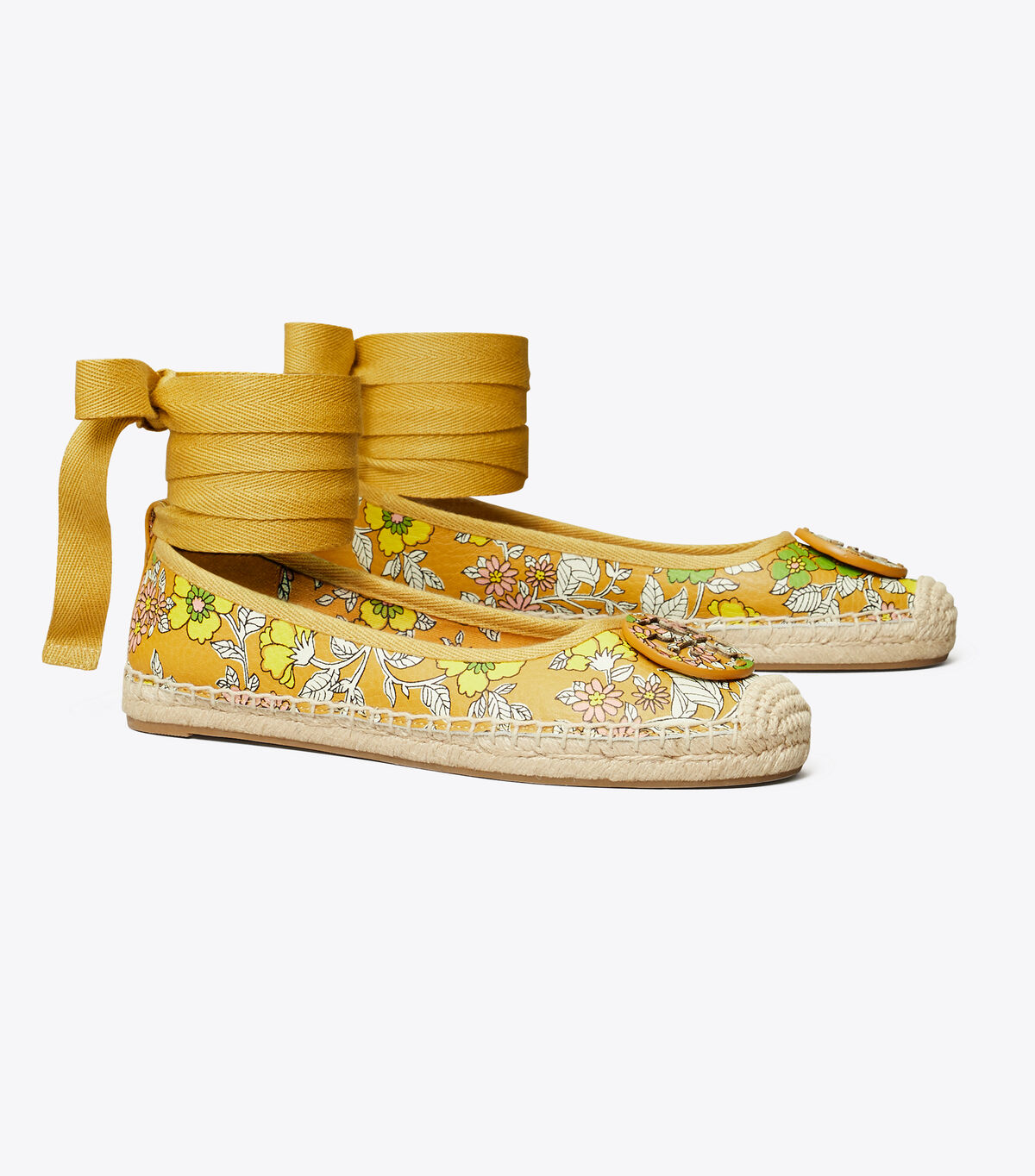 Minnie Ballet Espadrille, Printed Leather