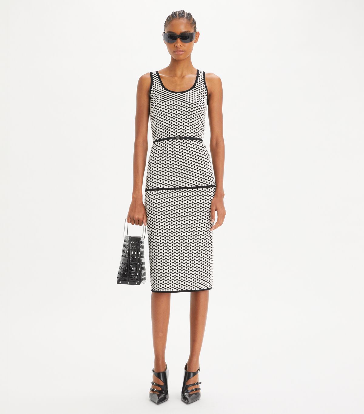 tory burch jacquard skirt