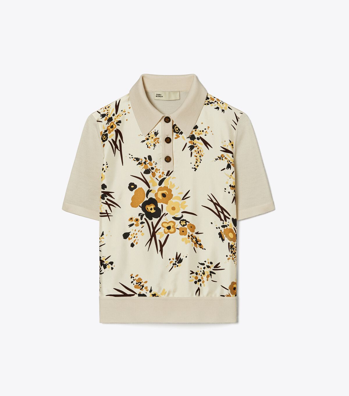Silk-Front Polo