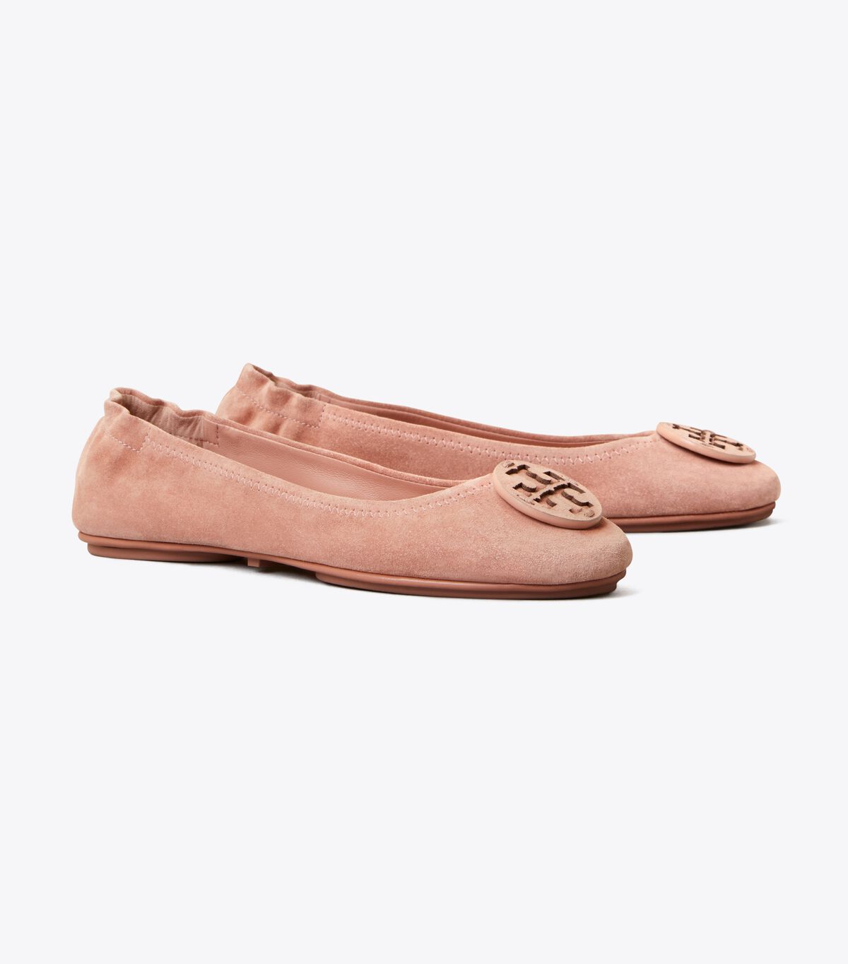 Minnie Travel Ballet Flat, Suede