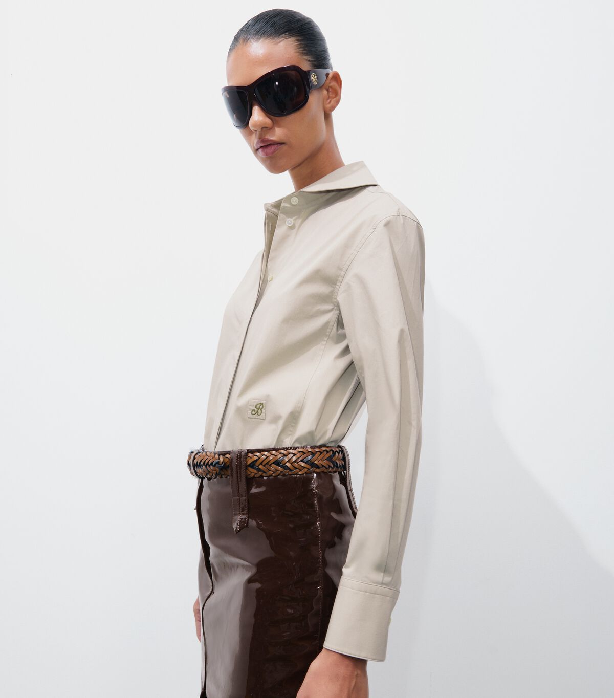 Poplin Shirt tory burch poplin shirt