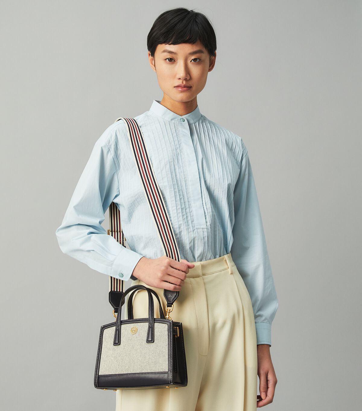 Walker Canvas Micro Satchel | Handbags | Tory Burch