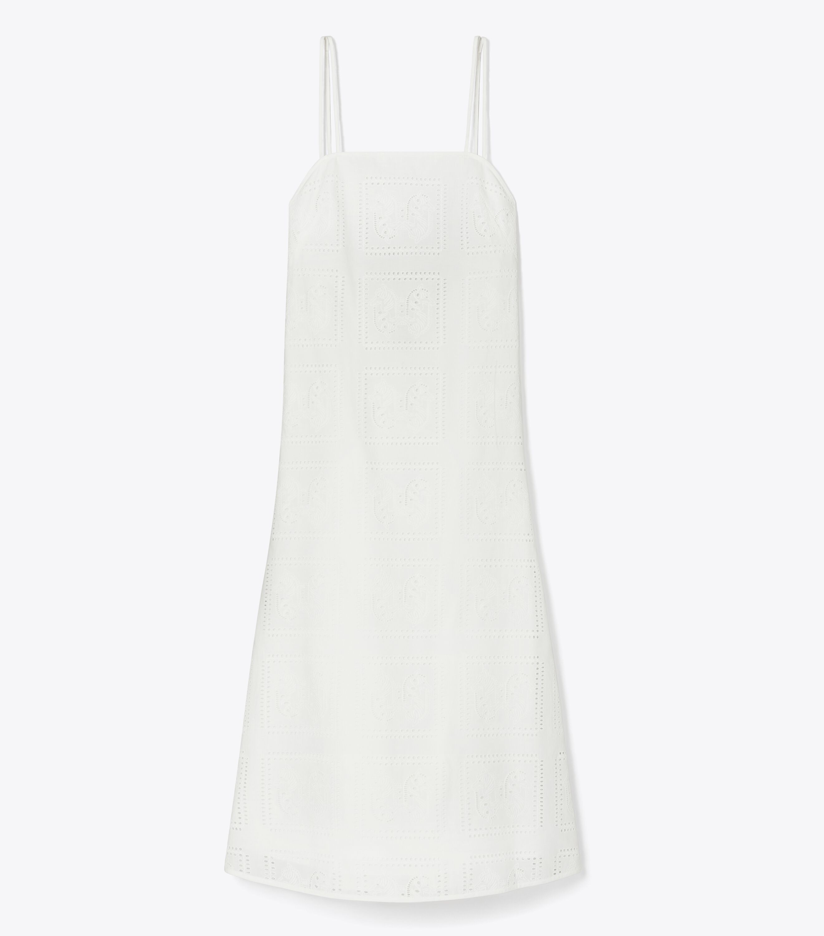 ワンピース Tory Burch FW24 COTTON EYELET DRESS (160091 100) Cotton Eyelet Dress: Women's Designer Dresses | Tory Burch