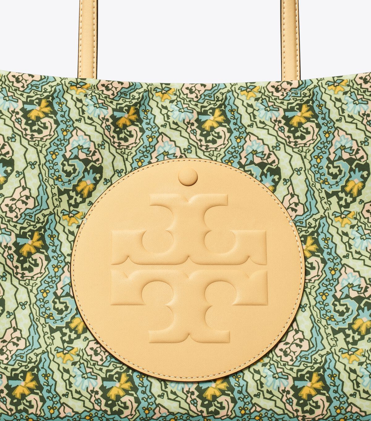 tory burch small ella printed tote